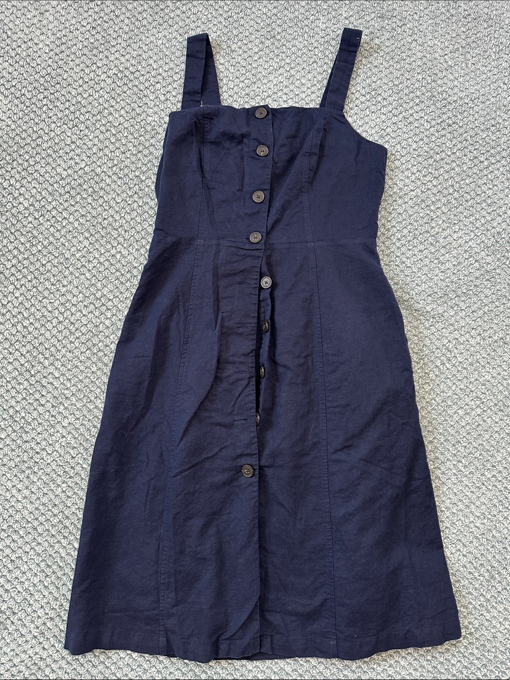 GAP Navy Button-Front Sundress